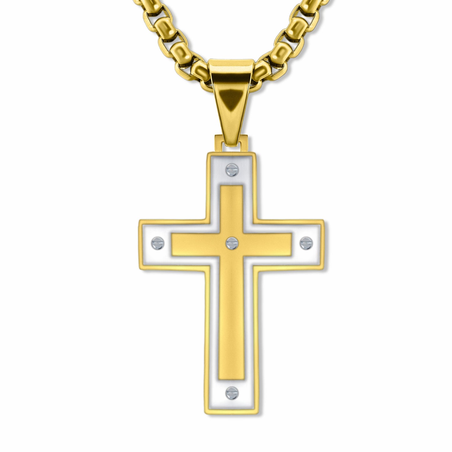 Armour Cross Pendant