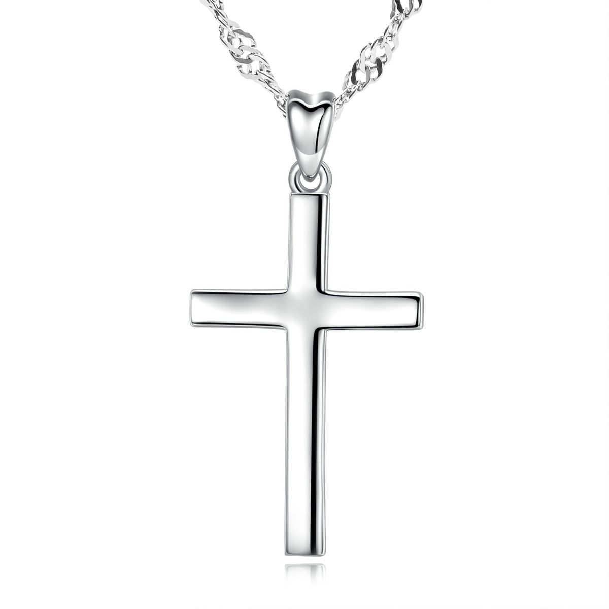 Classic Cross Silver Pendant