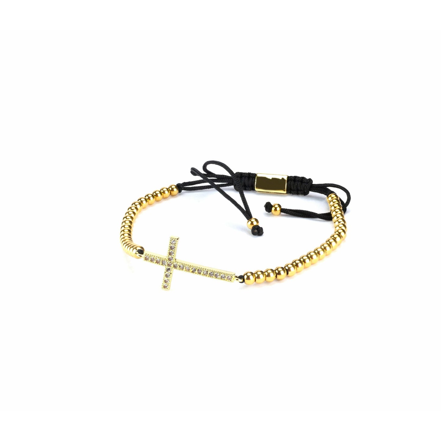 Cross Gemstone Bracelet