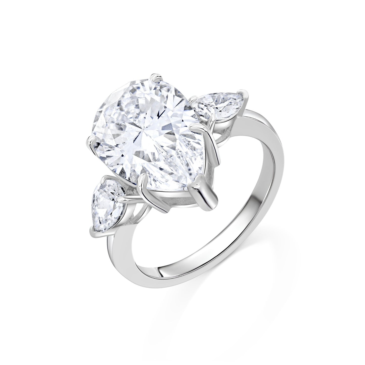 Glamour Aura Silver Ring