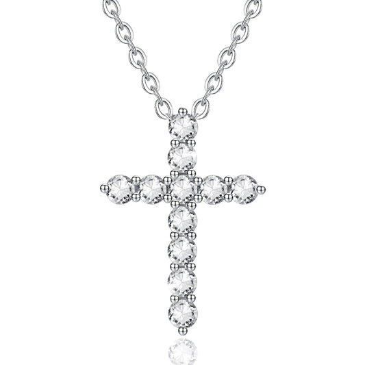 Iced Cross Pendant