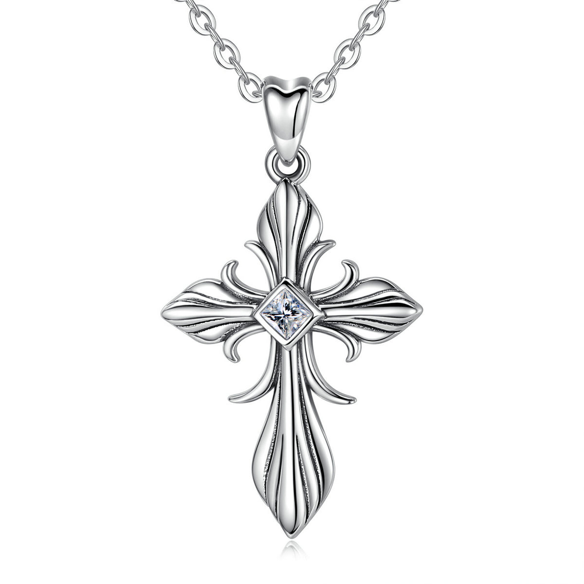Crystal Cross Pendant