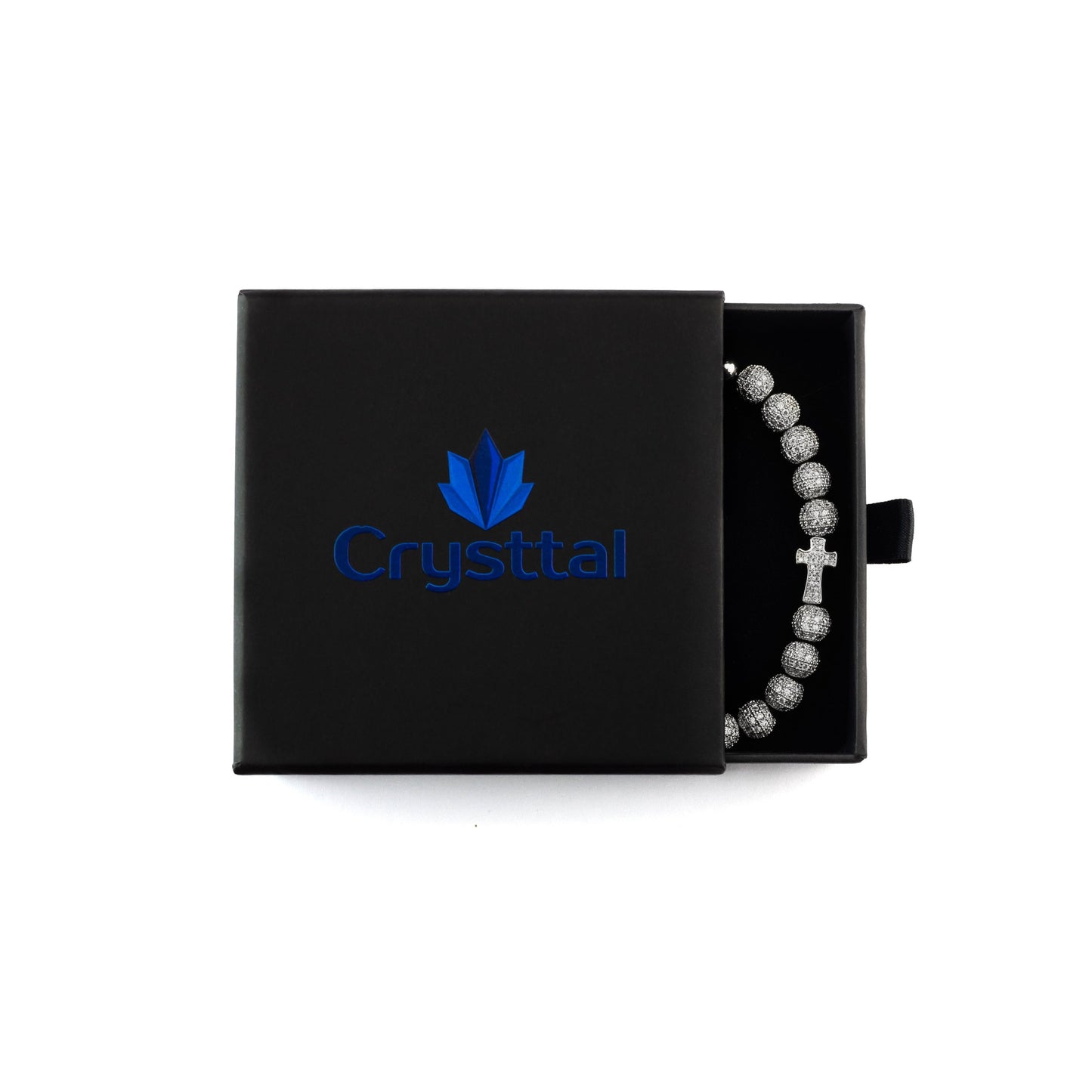 Royal Cross Bracelet in a Crysttal branded gift box
