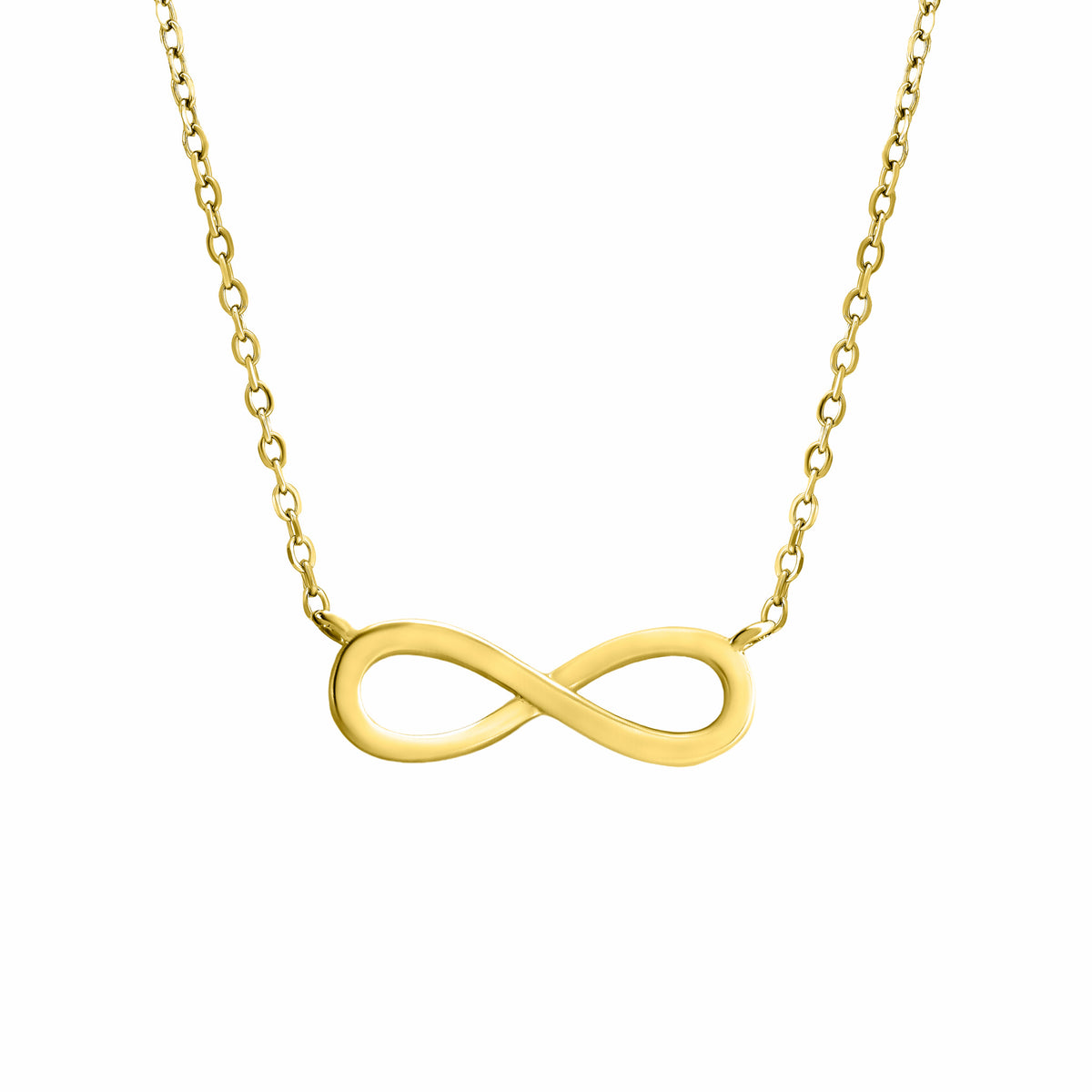 Infinity Gold Infinity Gold Necklace – Crysttal