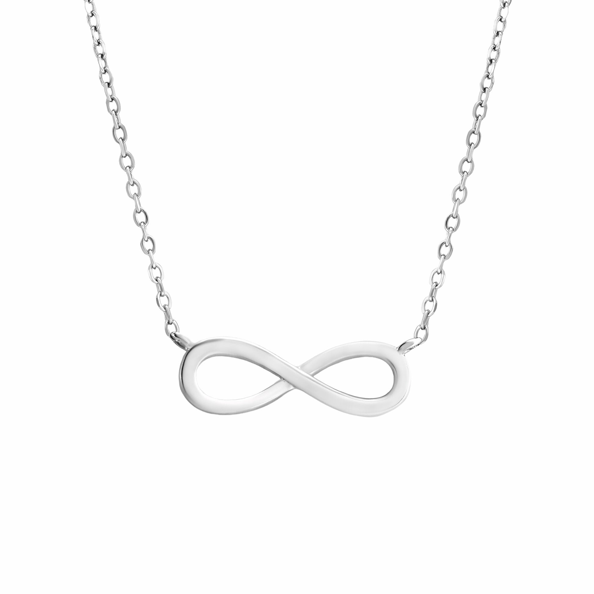 Infinity Silver Necklace