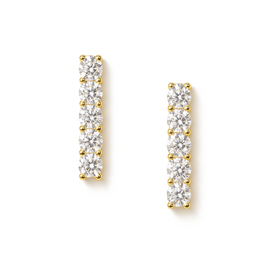 Professional Studio Linear Drop Earrings