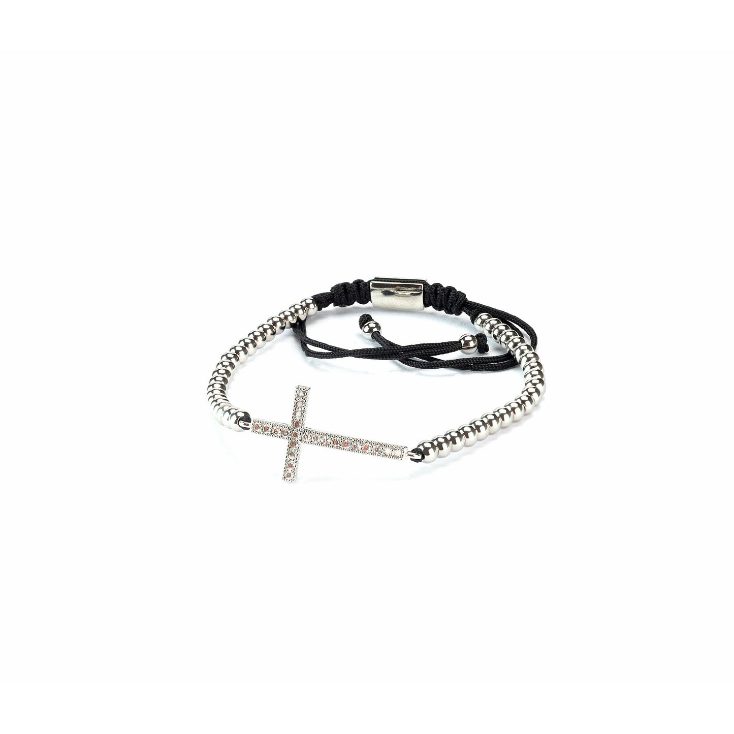 Cross Gemstone Bracelet
