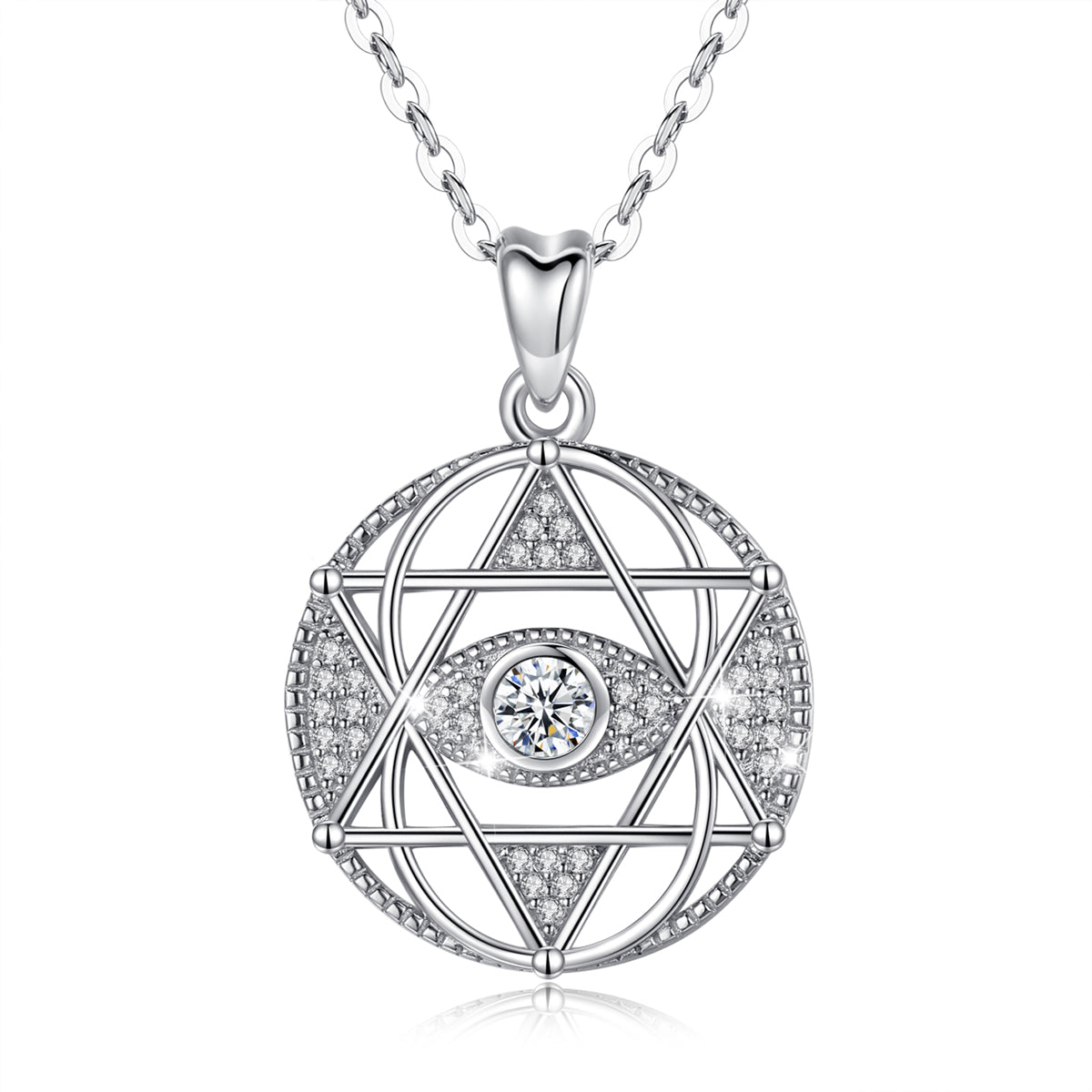 Evil Eye CZ Pendant